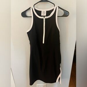Black and White Athletic Dress